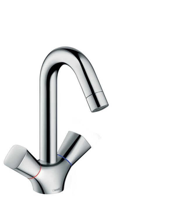 HANSGROHE LOGIS IKI KOLLU LAVABO BATARYASI 150MM KUMANDALI KROM 71222000