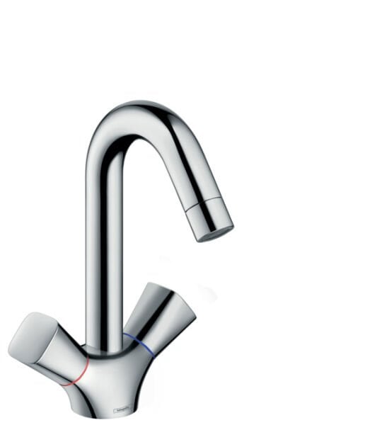 HANSGROHE LOGIS IKI KOLLU LAVABO BATARYASI 150MM KUMANDALI KROM 71222000
