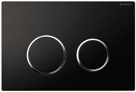 GEBERIT SIGMA20 KUMANDA KAPAGI CIFT BASMALI SIYAH 115.778.KM.1