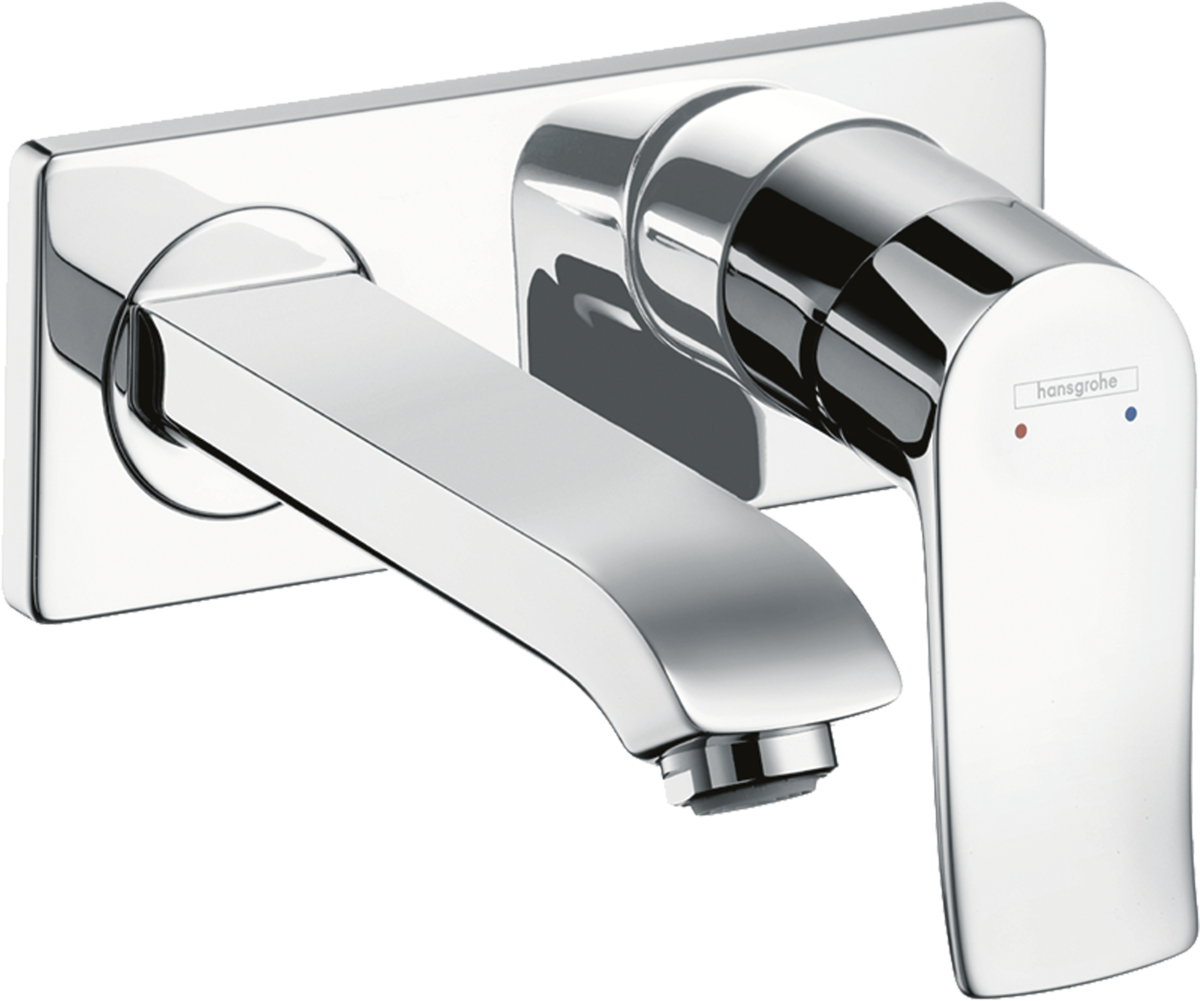 HANSGROHE METRIS TEK KOLLU LAVABO BATARYASI 16.5CM GAGA KROM 31085000