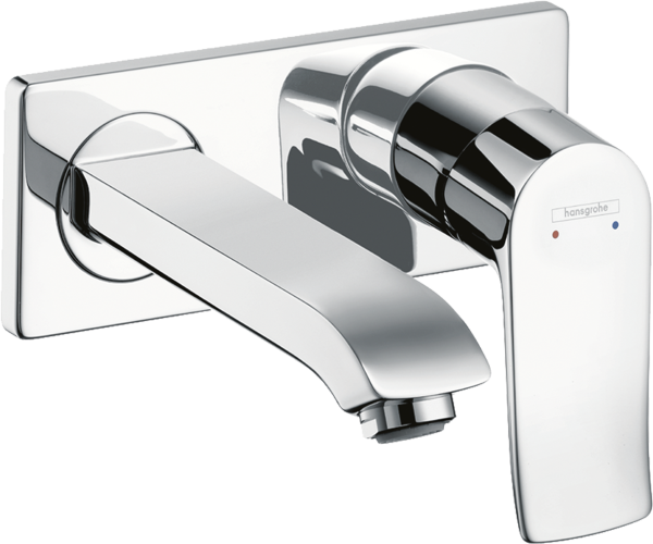 HANSGROHE METRIS TEK KOLLU LAVABO BATARYASI 16.5CM GAGA KROM 31085000