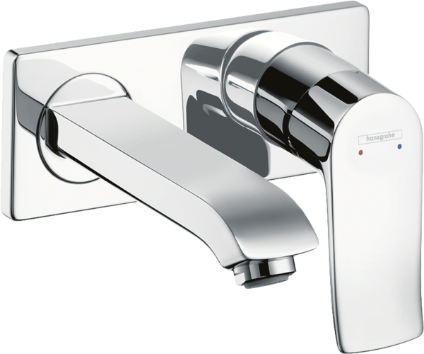 HANSGROHE METRIS TEK KOLLU LAVABO BATARYASI 16.5CM GAGA KROM 31085000