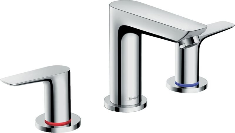 HANSGROHE TALIS E 3-DELIKLI LAVABO BATARYASI KUMANDALI KROM 71733000