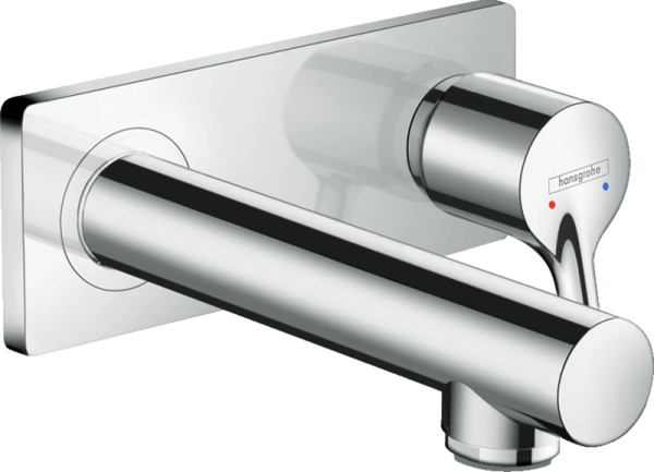 HANSGROHE TALIS S TEK KOLLU LAVABO BATARYASI ANKASTRE 16.5 CM GAGA KROM 72110000