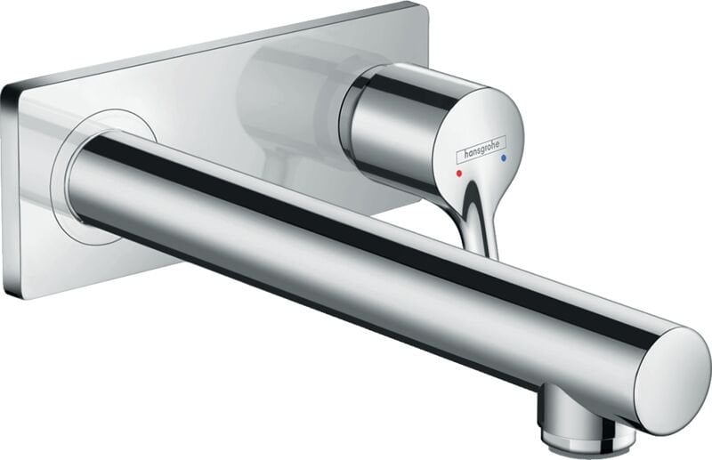 HANSGROHE TALIS S TEK KOLLU LAVABO BATARYASI ANKASTRE 22.5CM GAGA KROM 72111000