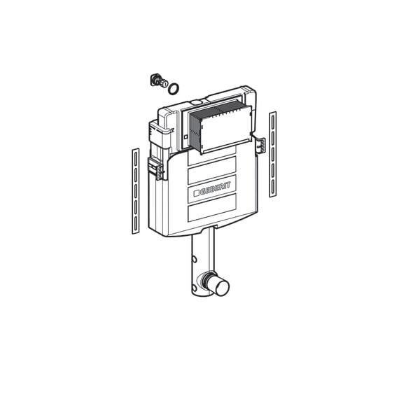 GEBERIT SIGMA ALATURKA GOMME REZERVUAR 12 CM GOVDE 109.300.00.5