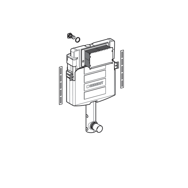GEBERIT SIGMA ALATURKA GOMME REZERVUAR 12 CM GOVDE 109.300.00.5