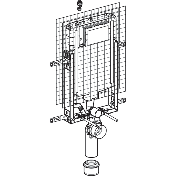 GEBERIT SIGMA GOMME REZERVUAR 8 CM KOMBIFIX 110.792.00.1