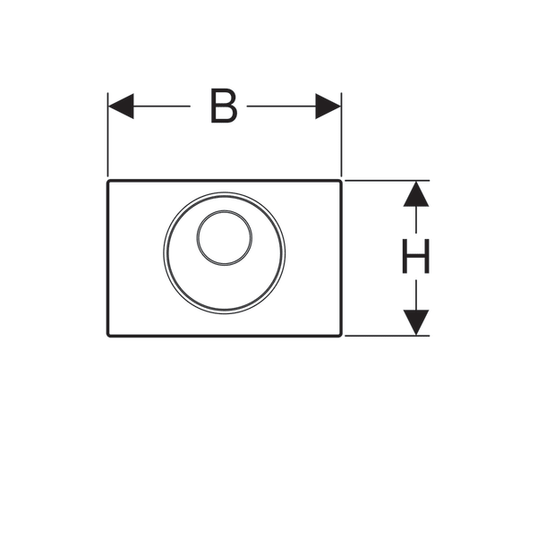 GEBERIT SIGMA FOTOSELLI KAPAK MANUEL OZELLIK ELEKTRIKLI P.CELIK 115.890.SN.5