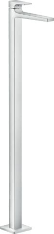 HANSGROHE METROPOL YERDEN TEK KOLLU LAVABO BATARYASI KUMANDASIZ CUBUK VOLAN KROM 32530000