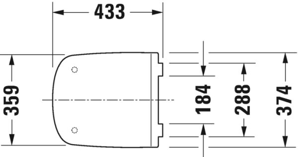 DURAVIT DURASTYLE KLOZET KAPAGI AMORTISORSUZ 0063710000
