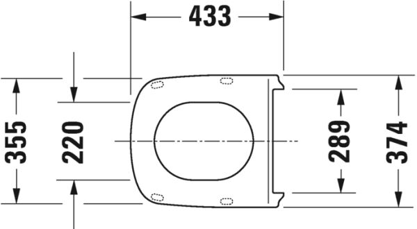 DURAVIT DURASTYLE KLOZET KAPAGI AMORTISORSUZ 0063710000