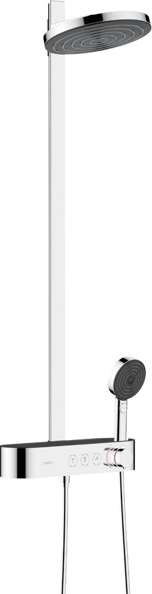 HANSGROHE PULSIFY S DUS KOLONU 260 2 JET ECO SMART SHOWER TABLET SELECT 400 ILE SATIN KROM 24241000