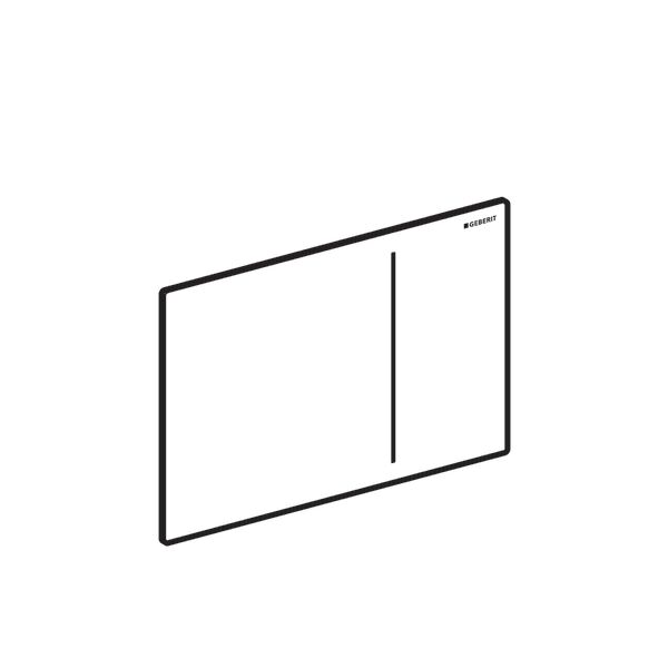 GEBERIT SIGMA KUMANDA KAPAGI 8CM GOMME REZERVUAR ICIN SIYAH CAM 115.625.SJ.1