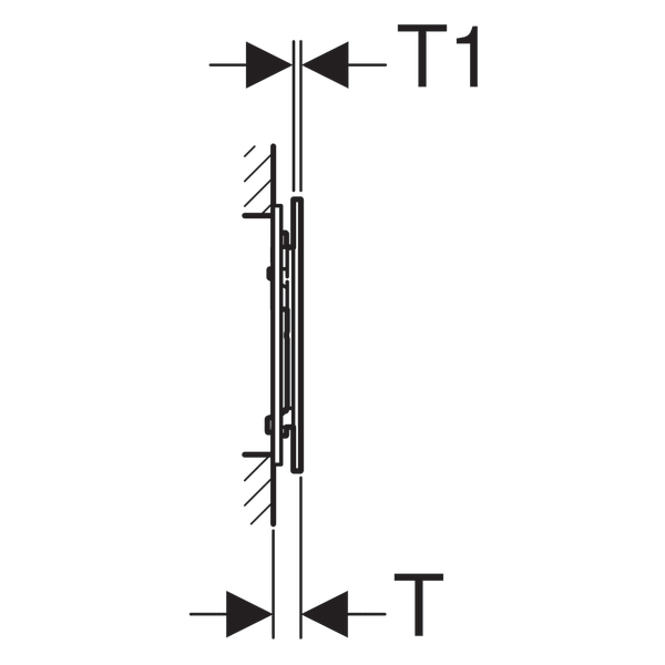 GEBERIT SIGMA KUMANDA KAPAGI 8CM GOMME REZERVUAR ICIN SIYAH CAM 115.625.SJ.1