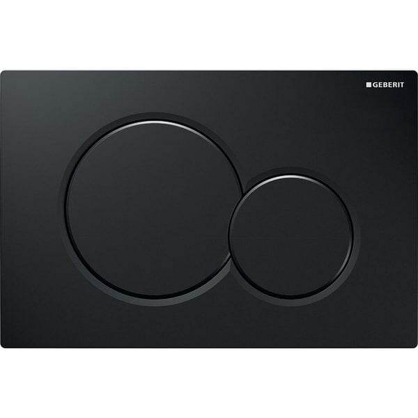 GEBERIT SIGMA KUMANDA KAPAGI CIFT BASMALI SIYAH 115.770.DW.5