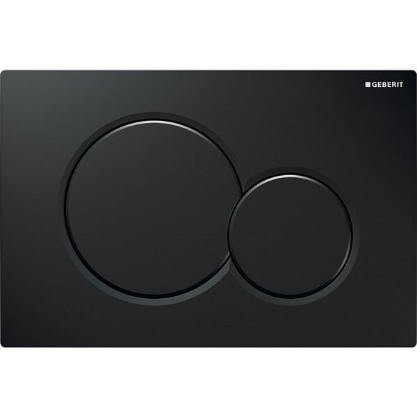 GEBERIT SIGMA KUMANDA KAPAGI CIFT BASMALI SIYAH 115.770.DW.5
