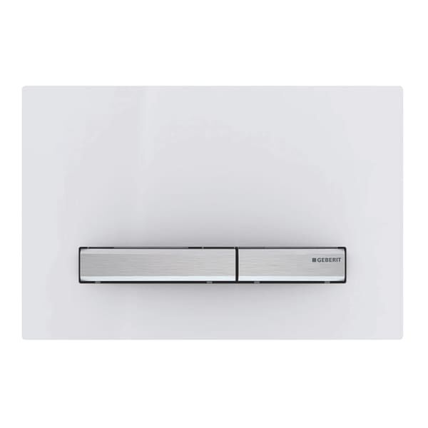 GEBERIT SIGMA KUMANDA KAPAGI CIFT BASMALI BEYAZ 115.788.11.2