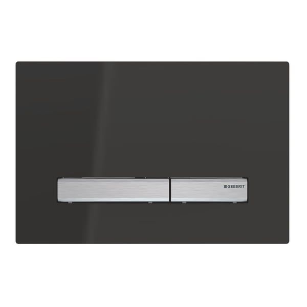 GEBERIT SIGMA KUMANDA KAPAGI CIFT BASMALI SIYAH 115.788.DW.2