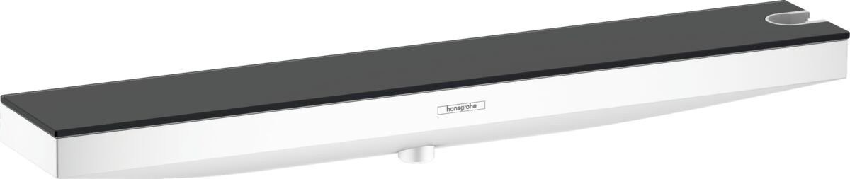 HANSGROHE RAINFINITY PORTER DUVARDAN 500 DUS ASKISI VE SAG DUS RAFI ILE MAT BEYAZ 26858700