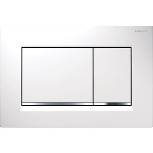 GEBERIT SIGMA KUMANDA KAPAGI BEYAZ/PARLAK KROM/BEYAZ 115.883.KJ.1
