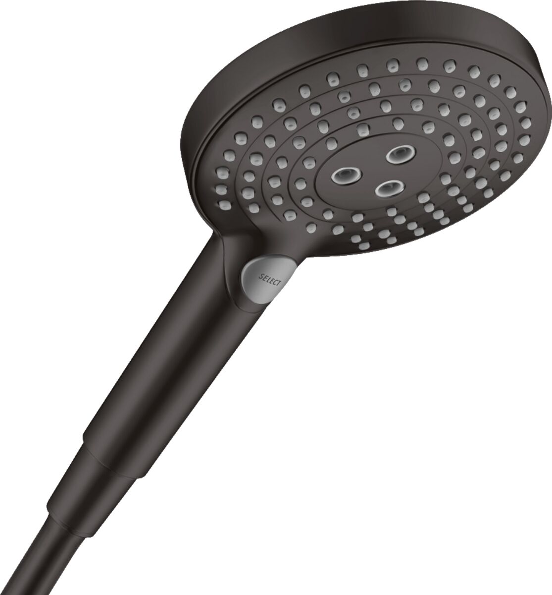 HANSGROHE RAINDANCE SELECT S EL DUSU 120 3JET POWDERRAIN SATIN SIYAH 26014670