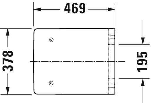 DURAVIT VERO AIR KLOZET KAPAGI AMORTISORLU 0022090000