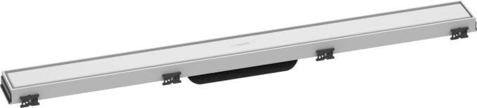 HANSGROHE RAINDRAIN MATCH DUS KANALI 80CM SERAMIK KAPNABILIR KAPAK YUKSEKLIK AYARLANABILIR CERCEVE ILE SATIN BEYAZ 56038700