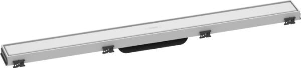 HANSGROHE RAINDRAIN MATCH DUS KANALI 80CM SERAMIK KAPNABILIR KAPAK YUKSEKLIK AYARLANABILIR CERCEVE ILE SATIN BEYAZ 56038700