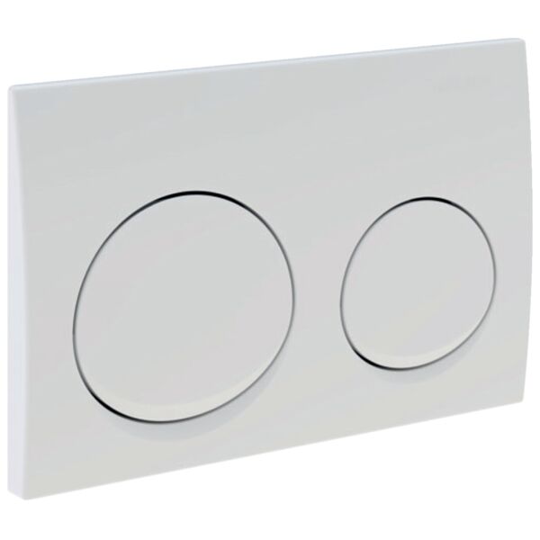 GEBERIT ALPHA KUMANDA KAPAGI CIFT BASMALI BEYAZ 115.040.11.5