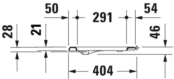 DURAVIT STARCK 3 KLOZET KAPAGI AMORTISORSUZ 0062610000