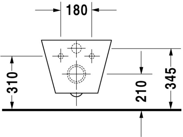DURAVIT STARCK 1 ASMA KLOZET  0210390075