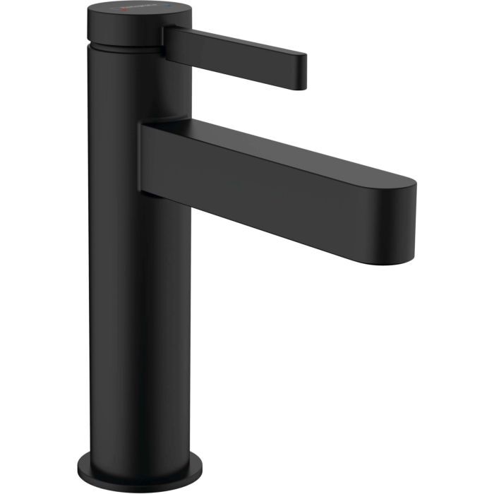 HANSGROHE FINORIS TEK KOLLU LAVABO BATARYASI 110 KUMANDALI SATIN SIYAH 76020670