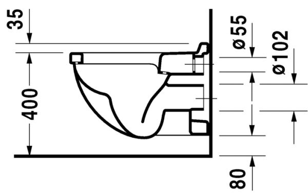 DURAVIT STARCK 3 ASMA KLOZET 2200390075