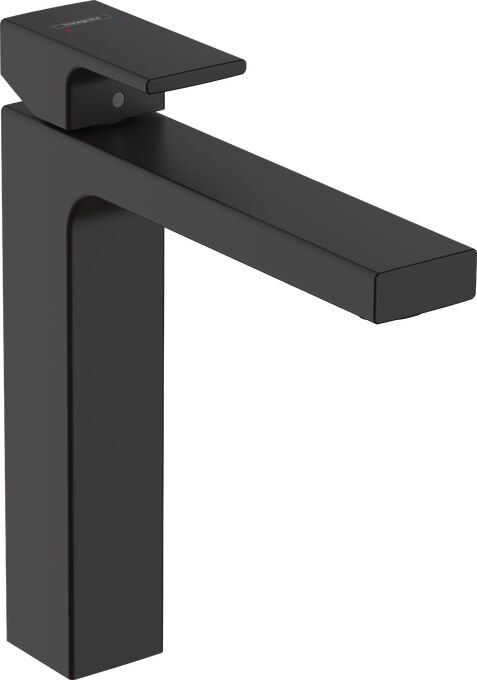 HANSGROHE VERNIS SHAPE TEK KOLLU LAVABO BATARYASI 190 KUMANDALI SATIN SIYAH 71562670