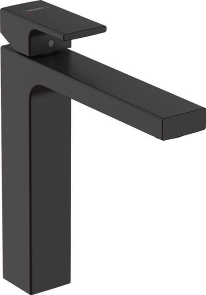 HANSGROHE VERNIS SHAPE TEK KOLLU LAVABO BATARYASI 190 KUMANDALI SATIN SIYAH 71562670