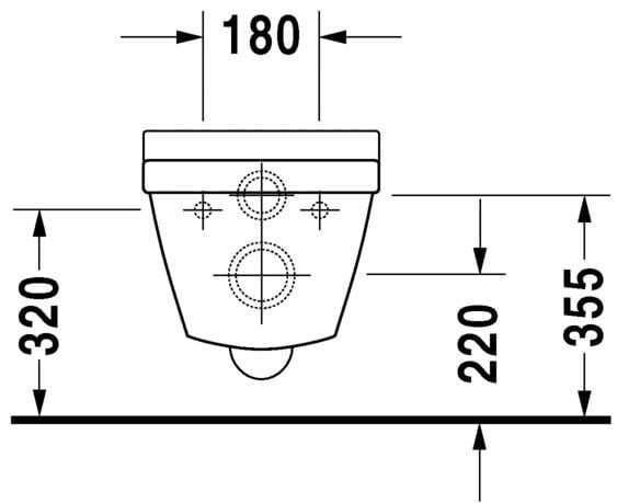DURAVIT 2ND FLOOR ASMA KLOZET 2205390075