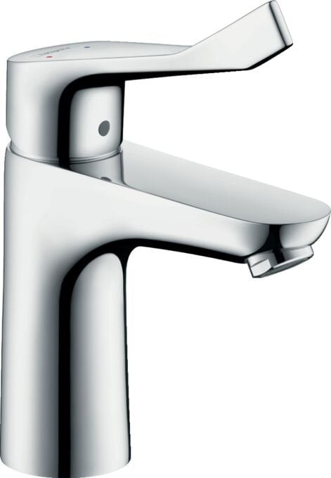 HANSGROHE UNIVERSAL TEK KOLLU LAVABO BATARYASI 100 KUMANDASIZ, UZUN VOLAN ILE KROM 31915000