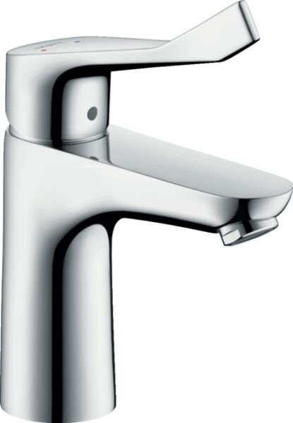 HANSGROHE UNIVERSAL TEK KOLLU LAVABO BATARYASI 100 KUMANDASIZ, UZUN VOLAN ILE KROM 31915000