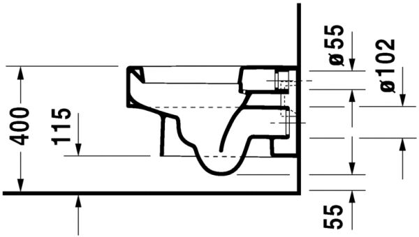 DURAVIT VERO ASMA KLOZET 2217390075