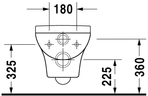 DURAVIT PURAVIDA ASMA KLOZET  2219390075