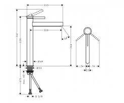 HANSGROHE FINORIS TEK KOLLU LAVABO BATARYASI 260 SATIN SIYAH 76070670