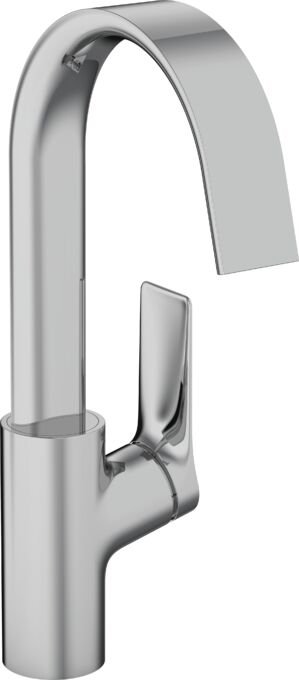 HANSGROHE VIVENIS TEK KOLLU LAVABO BATARYASI 210, KUMANDALI KROM 75030000