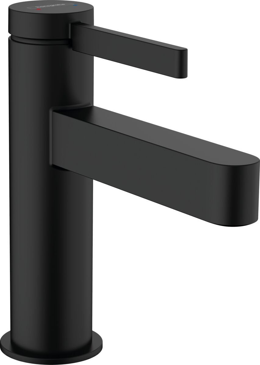 HANSGROHE FINORIS TEK KOLLU LABAVO BATARYASI SATIN SIYAH 76010670