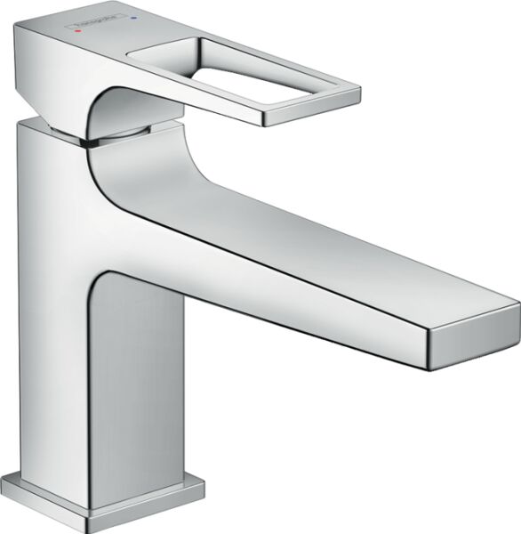 HANSGROHE METROPOL TEK KOLLU LAVABO BATARYASI 100 BAS AC GIDER SETI ILE KROM 74502000