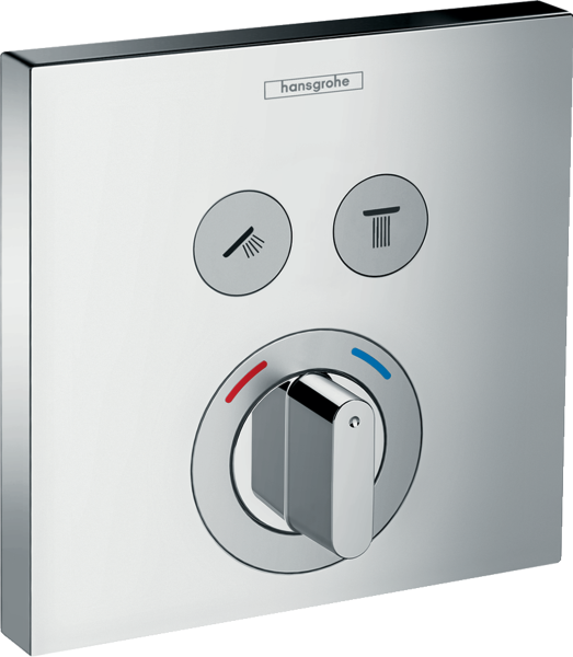 HANSGROHE SHOWERSELECT BANYO BATARYASI 2 CIKIS KROM 15768000