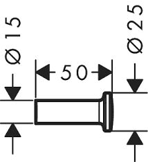 AXOR UNIVERSAL ASKILIK HAVLU MAT PIRINC 42811950