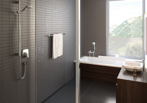 HANSGROHE FIXFIT FIXFIT GONYE CIKIS E CEK VALFSIZ ILE KROM 27454000