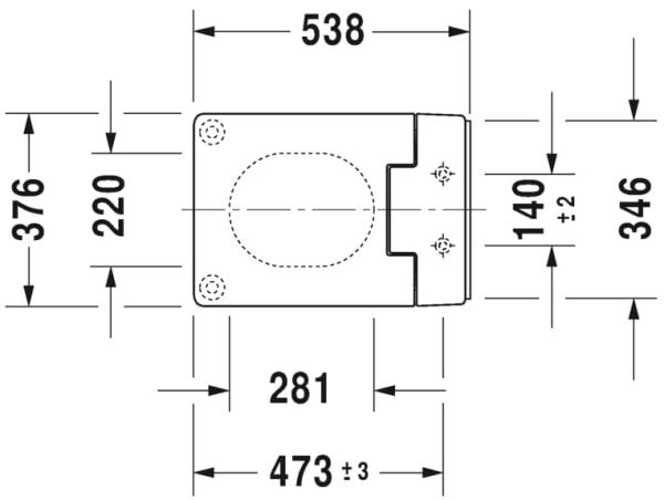 DURAVIT SENSOWASH KLOZET KAPAGI SLIM  611500002000300