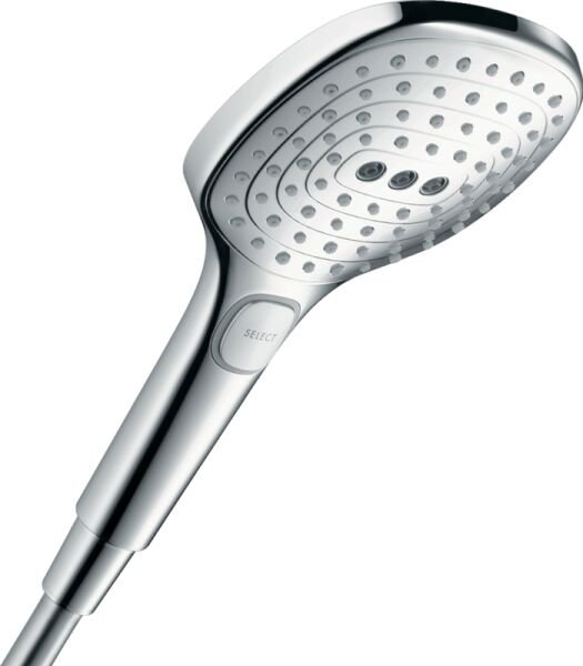 HANSGROHE RAINDANCE SELECT E EL DUSU 120 3JET ECOSMART 9L/DK KROM 26521000
